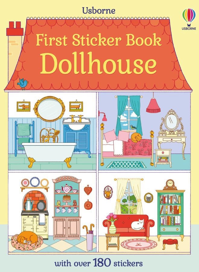 First Sticker Book Dollhouse