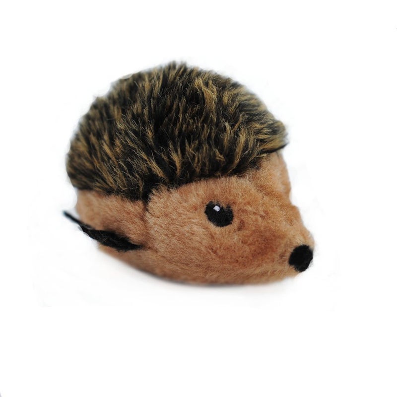 ZippyPaws Burrow- Interactive Dog & Puppy Toys for Boredom, Stimulating Pet Products to Keep them Busy, Hide & Seek Plush Dog Puzzles, Squeaky Toy for Enrichment, For Small & Medium Dogs- Hedgehog Den - Image 3