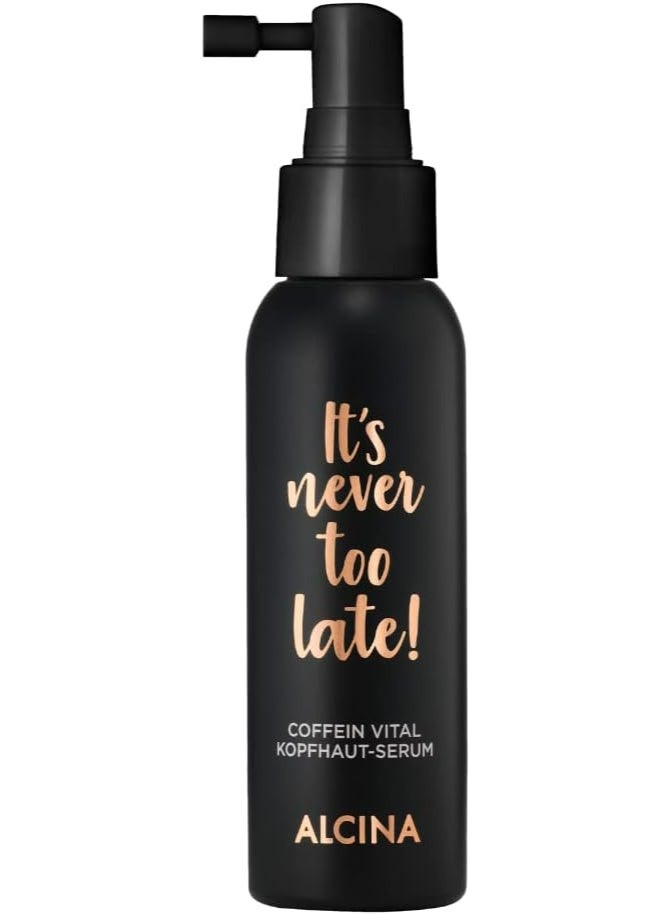 ALCINA It's never too late! Caffeine Vital Scalp Serum 100ml - Image 1