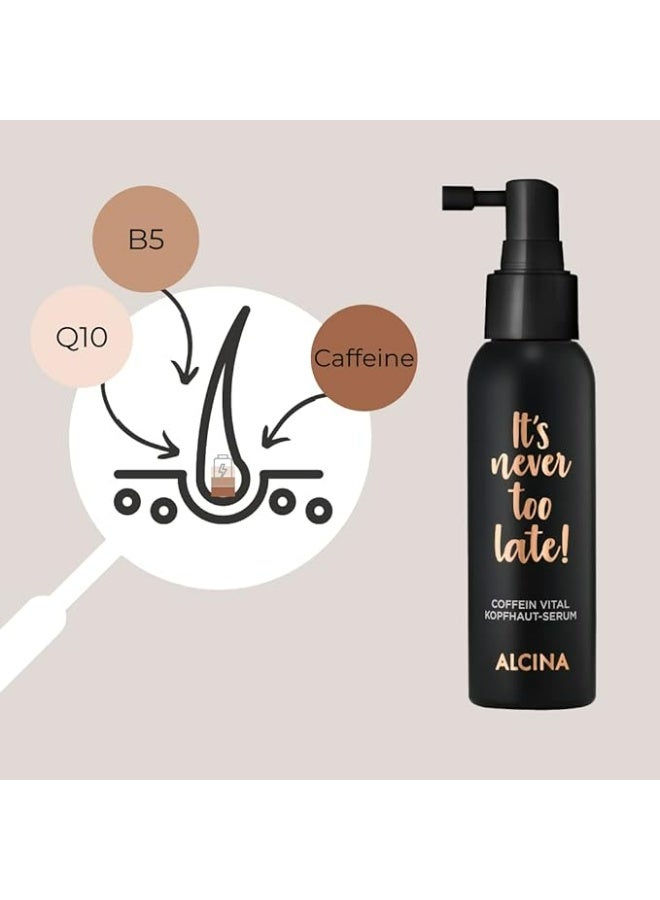 ALCINA It's never too late! Caffeine Vital Scalp Serum 100ml - Image 4