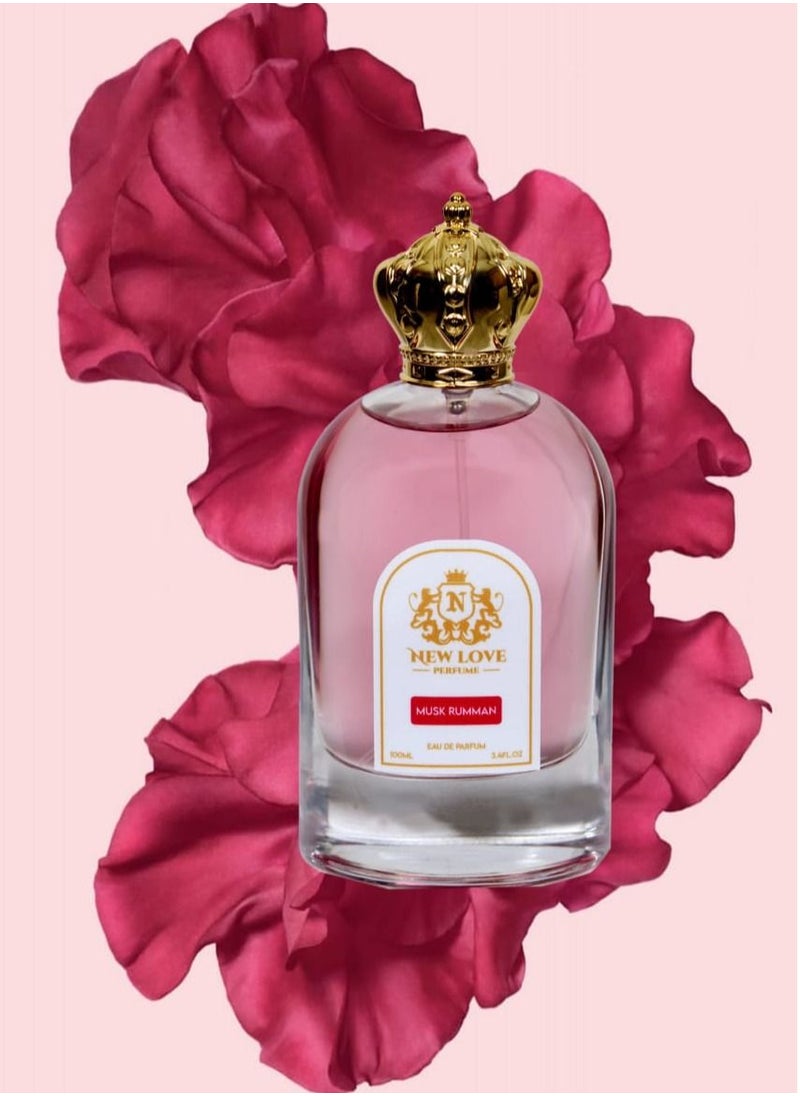 نيو لوف  عطر مسك الرمان او دي بارفيوم 100 مل  - Image 3