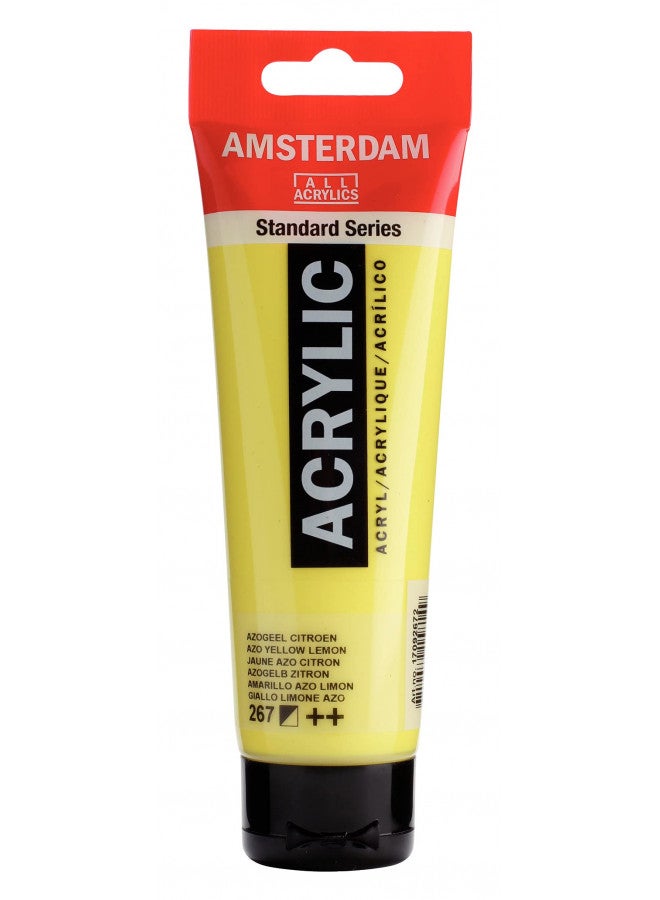 Amsterdam Standard Series Acrylic Tube 120ml Azo Yellow Lemon 267 (17092672) - Image 2