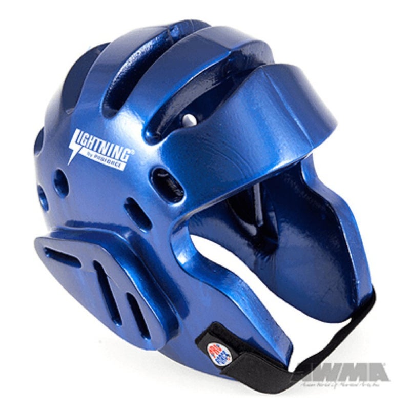ProForce Pro Force Lightning Sparring Headgear - Blue - Large - Image 5