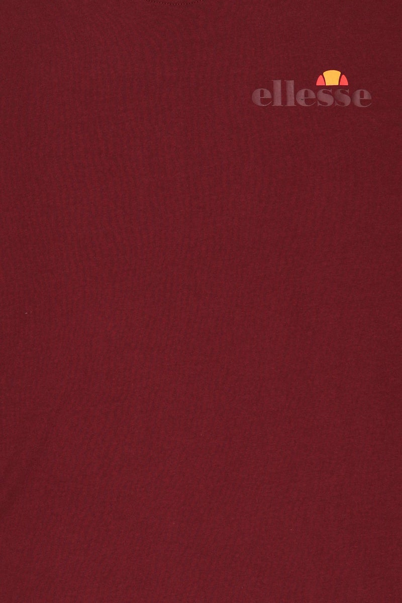 Ellesse Men Sportwear Fit Short Sleeve Training T-Shirt, Maroon - Image 5