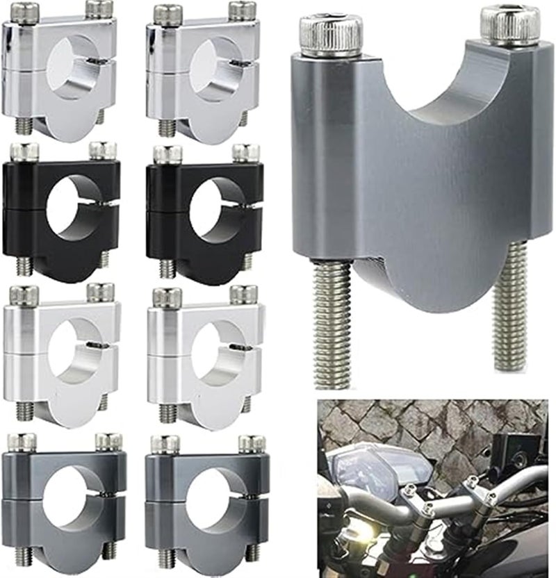Vuzmode CNC Aluminum Handlebar Riser Clamps - Image 4