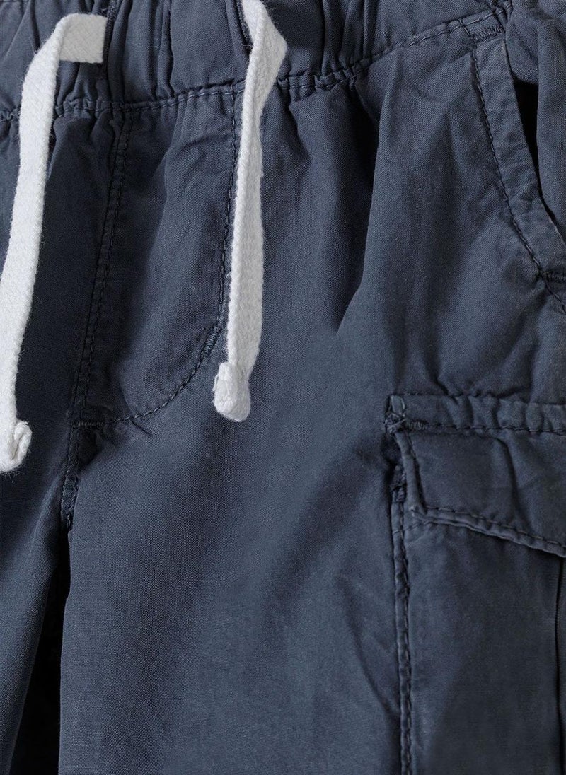 مينوتي شورت كارجو بوبلين للمراهقين - Image 4