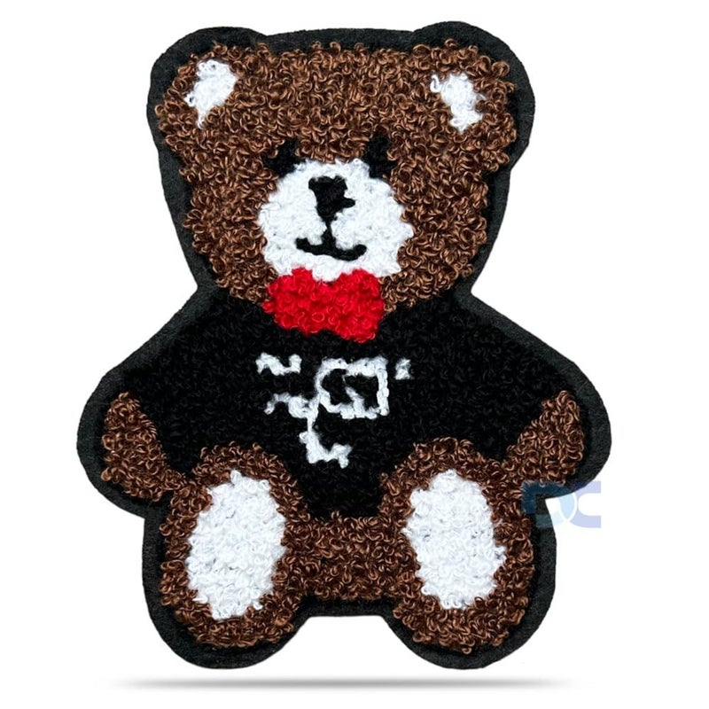 Daily Crafts Daily Crafts 3 pcs Unisex Teddy Bear Kids Patches Needlework Sew on Stitching Clothes Patch for Clothes Boutiques Jackets Jeans Bags Multicolor Towel Design Teddy Bear Edition - Image 5