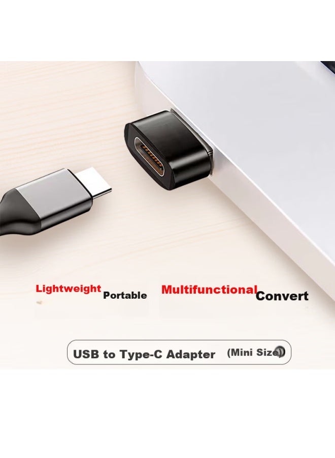 Masentek Usb To Type-c Adapter, U-c Apple Fast Charging Data Cable Converter, O To Usb Car Charger, Compatible With Iphone 15/14/ipad Pro Laptops - Image 2