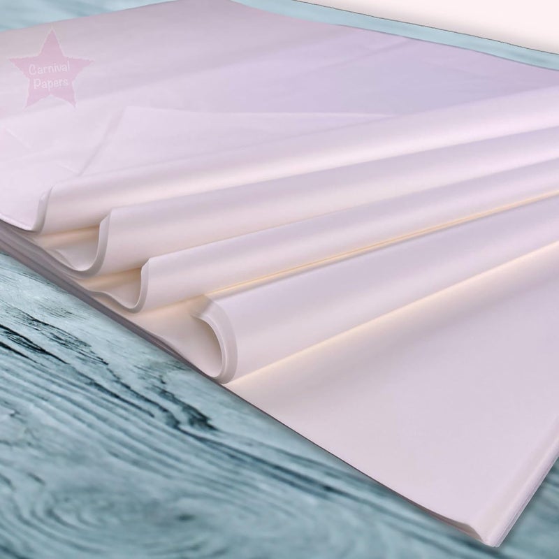 Carnvial Papers Carnival Papers Wet Strength White Tissue Paper Alternative to Deli Paper for Model Making, Gel Plate Printing, Mixed Media Crafts etc Resistant to Tearing When Wet (10) - Image 5