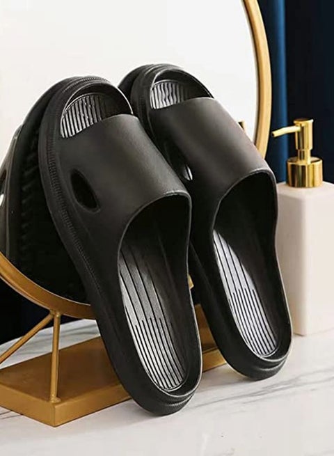 Bathroom Shower Slippers Anti-slip Lightweight House Shower Slippers Super Soft Home Slippers for Indoor & Outdoor