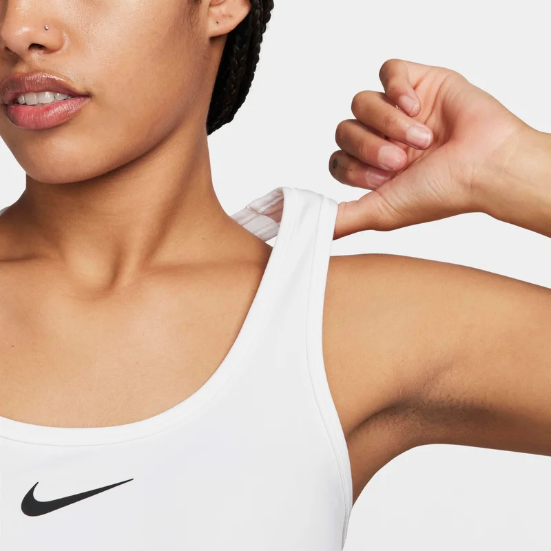 Nike Women's Swoosh Medium-Support Padded Longline Sports Bra