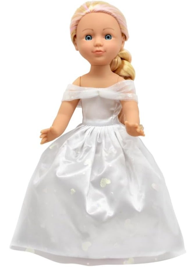 dolls world Dollsworld Peterkin Lola 14-Inch Fashion Doll with Moving Arms & Legs – Soft Cuddly Body, Perfect Gift for Kids Age 3+ - Image 3