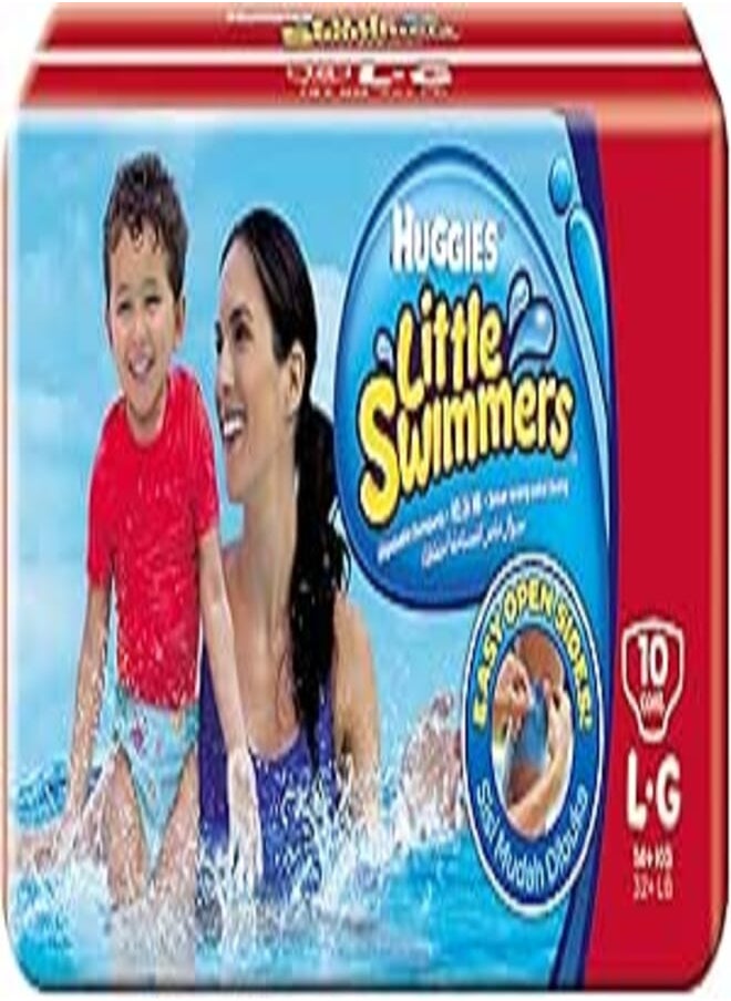 Huggies Huggies Little Swimmers Pants L, 10 count (14+KG) 