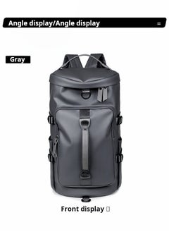 AVHUGOO Waterproof  Large-capacity men's and women's travel bags, Travel Duffle Bag Weekender Bag(Grey)  - Image 2