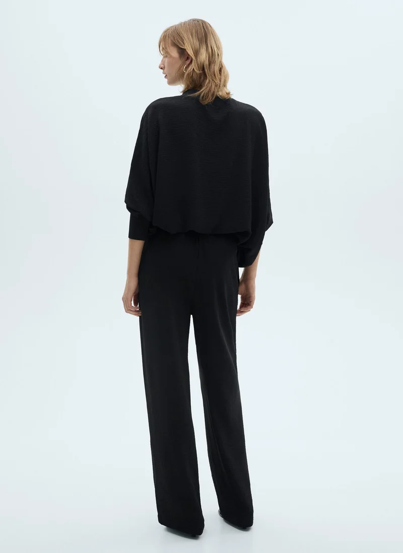 مانجو Straight Knitted Trousers