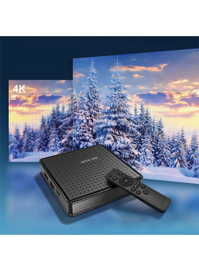 Green Lion TV Box – Android.10 4K with Remote Control - Image 3