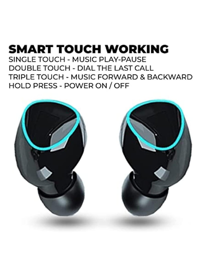 SHOPI - M10 TWS Wireless Earphones Sports Waterproof Touch Headset LED Display Bass Wireless Earbuds - Image 1