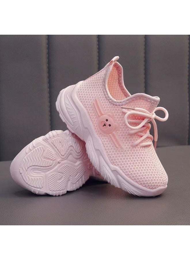 Boys And Girls Shoes Children's Sneaker Children's Coconut Shoes New Korean Style Mesh Shoes Kindergarten Indoor Shoes Children's Shoes