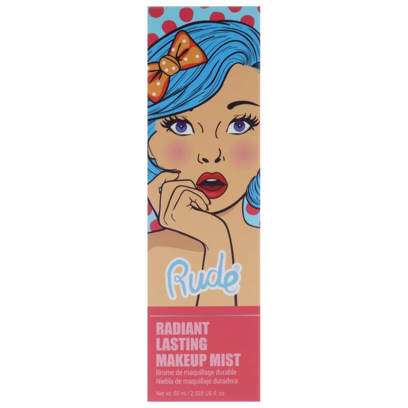 Rude Radiant Lasting Makeup Mist by Rude Cosmetics for Women - 2 oz Mist - Image 5