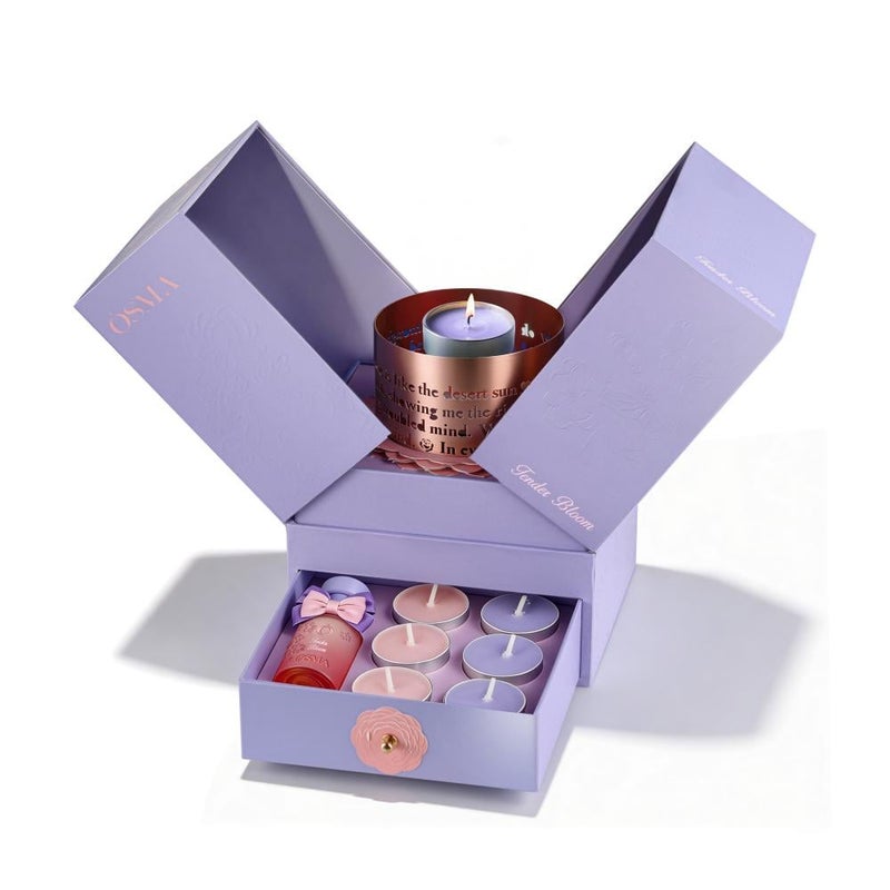Osma Tender Bloom Box ( Limited addition ) (75ML + 6PCS Candles + 15ML) - Image 5