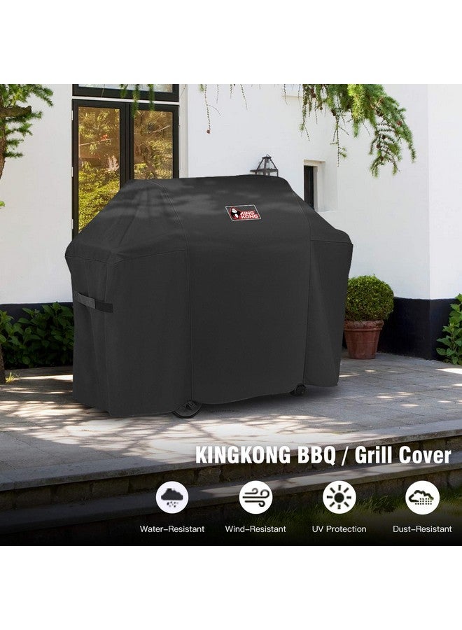 كينج كونج غطاء الشواية Kingkong 7130 لشواية Weber Genesis II ثلاثية الشعلات وشوايات Genesis 300 Series (مقارنةً بـ 7130) بما في ذلك الفرشاة والملقط ومقياس الحرارة  - Image 4