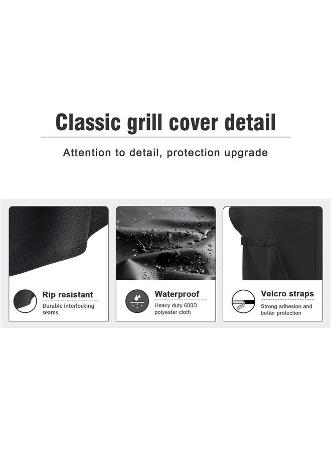 كينج كونج غطاء الشواية Kingkong 7130 لشواية Weber Genesis II ثلاثية الشعلات وشوايات Genesis 300 Series (مقارنةً بـ 7130) بما في ذلك الفرشاة والملقط ومقياس الحرارة  - Image 2