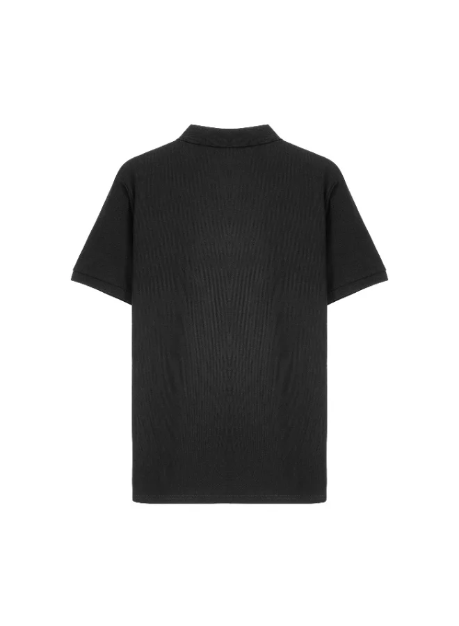 Cedro CEDRO MEN'S CASUAL REGULAR FIT LIGHT WEIGHT WRINKLE RESISTANT ANTI-BACTERIAL STRETCHABLE DURABLE POLO T-SHIRT