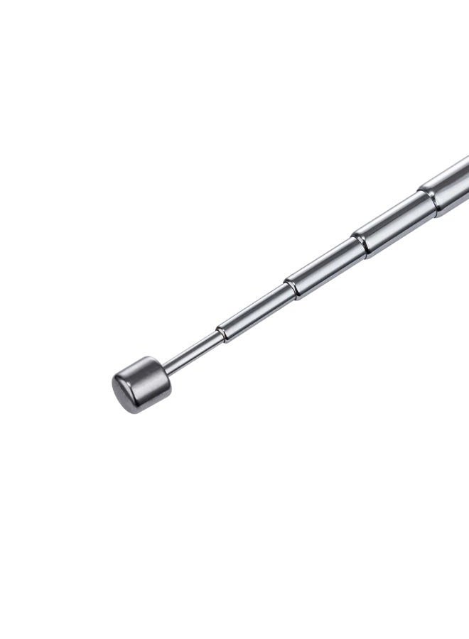POBADY 2 PCS Radio Antenna,FM Portable Telescopic 8 Section Antenna 72CM/28.3IN for TV Radio DAB FM/AM Stereo Reception - Image 2