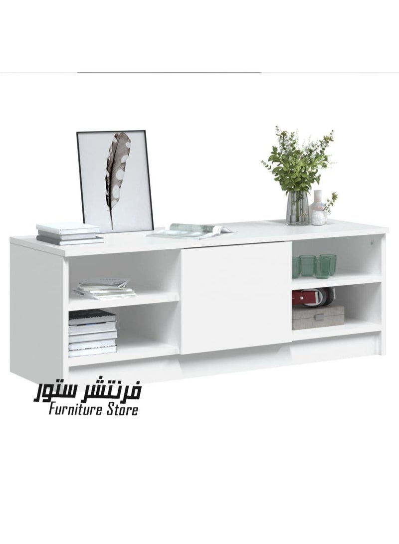 فرنتشر ستور وحدة تليفزيون مودرن - ارتفاع 40 سم - عرض 110 سم - عمق 30 سم ، من فرنتشر ستور.  - Image 3