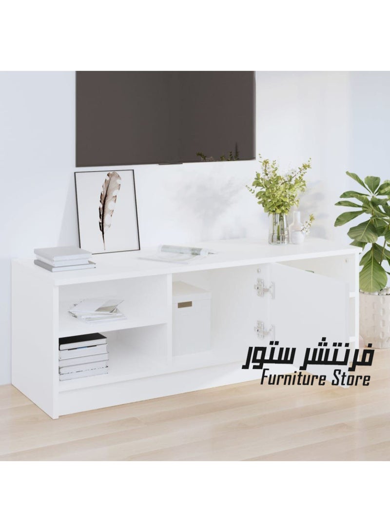 فرنتشر ستور وحدة تليفزيون مودرن - ارتفاع 40 سم - عرض 110 سم - عمق 30 سم ، من فرنتشر ستور.  - Image 1