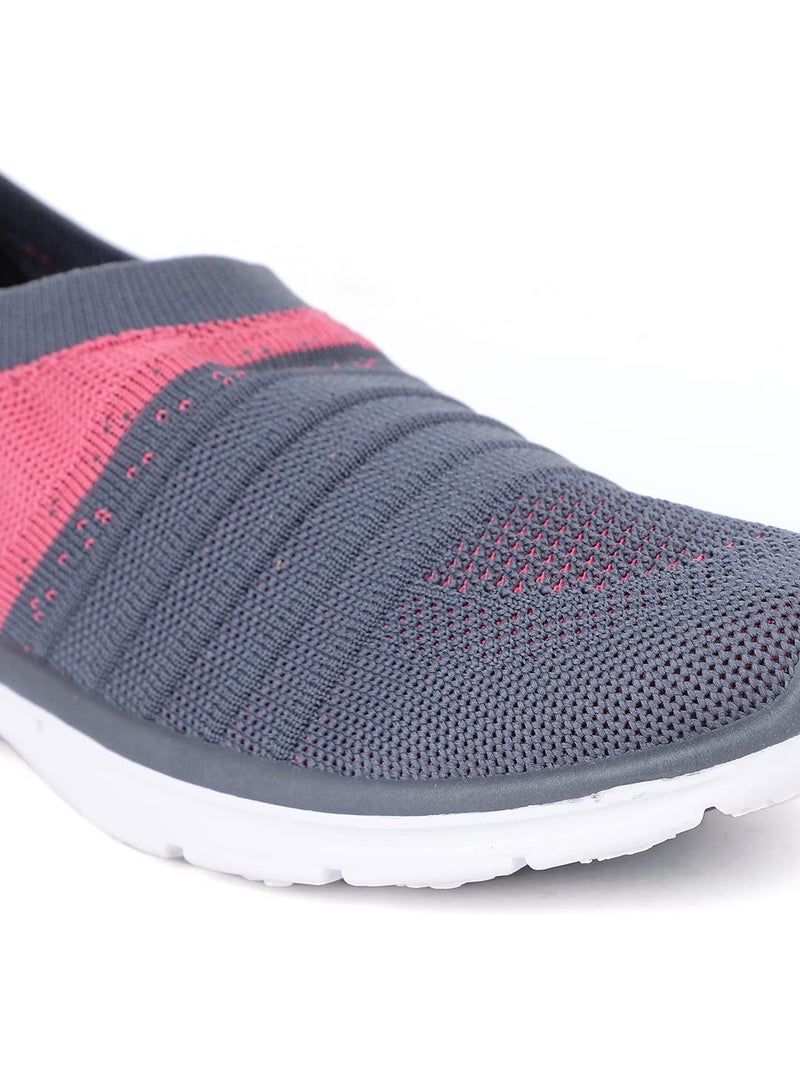 Bata Women's Slip-on Walking Shoe - Dark Grey (6 UK) (5592812) - Image 5