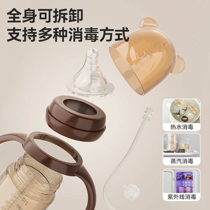 Baby Bottle Imitation Breast Milk Baby Wide-Caliber Pp Bottle Neonatal Anti-Flatulence Silicone Bottle Factory - Image 5