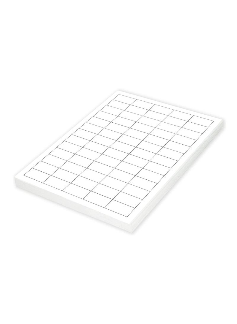 Agipa 100-Sheet Multipurpose Label White - APLA101113 - Image 2