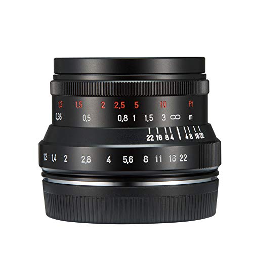 7artisans 35mm F1.2 Version 2 Manual Focus Lens APS-C Fit for Compact Mirrorless Cameras Compatible with Fuji X-A1 X-A10 X-A2 X-A3 A-at X-M1 XM2 X-T1 X-T10 X-T2 X-T20 X-Pro1 X-Pro2 X-E1 X-E2 X-E3 - Image 5