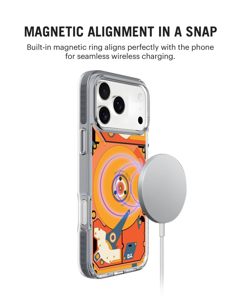DailyObjects Case for iPhone 17 Pro Max Compatible with Mag-Safe Wireless Charging, Stride 2.0 ScanDisk Slim Shockproof Back Cover with Inner Magnetic Ring - Image 3
