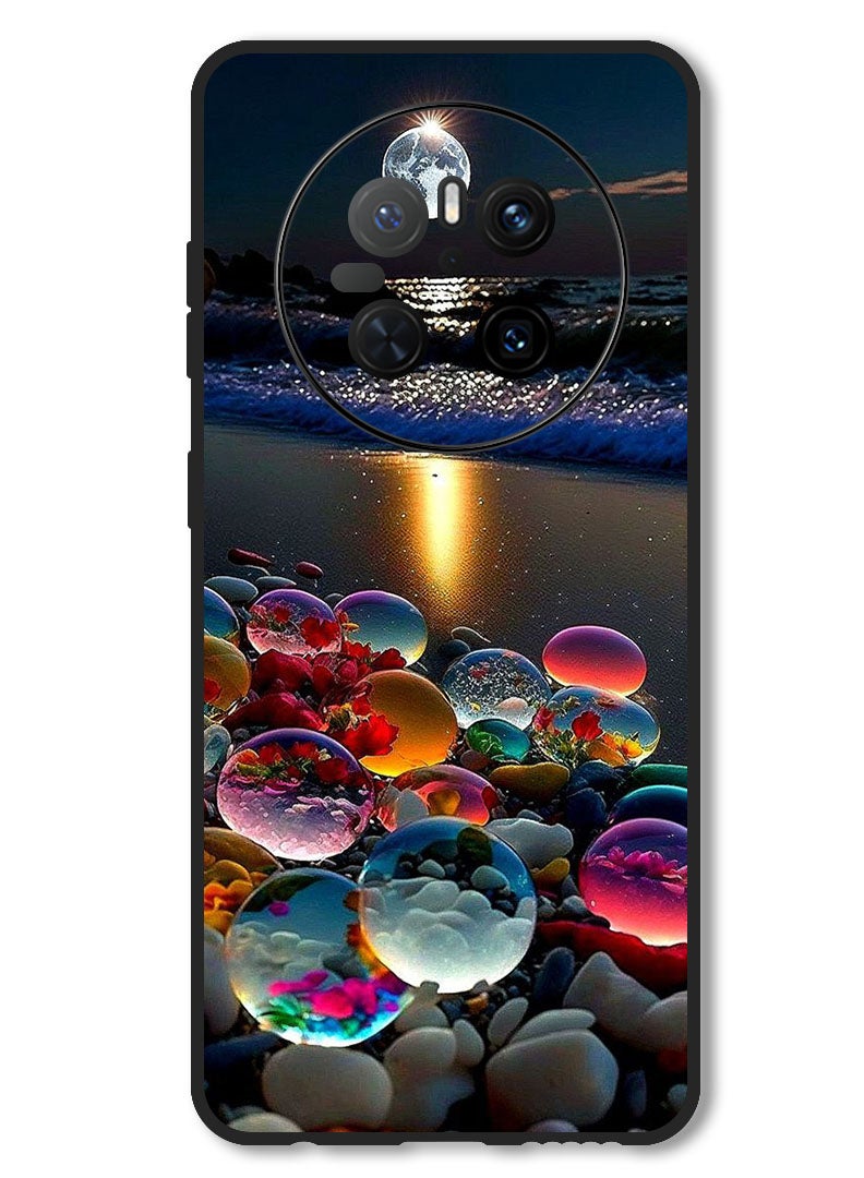 Theodor Case Compatible with Huawei Mate 70 Protection Shockproof Bumper Cover Stone Beach - Image 1