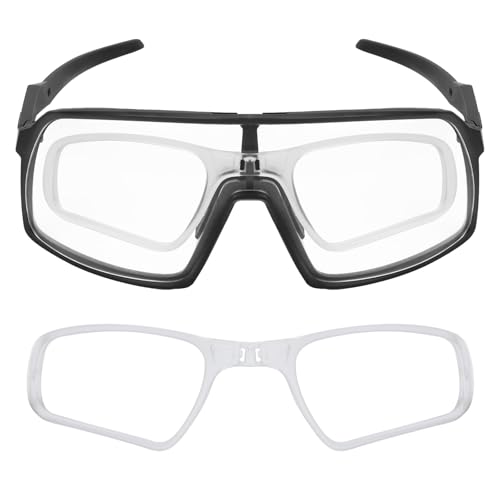Mryok Insert Lens Carrier for Oakley Sutro OO9406 Sutro Lite OO9463 Sunglasses Clear - Image 1