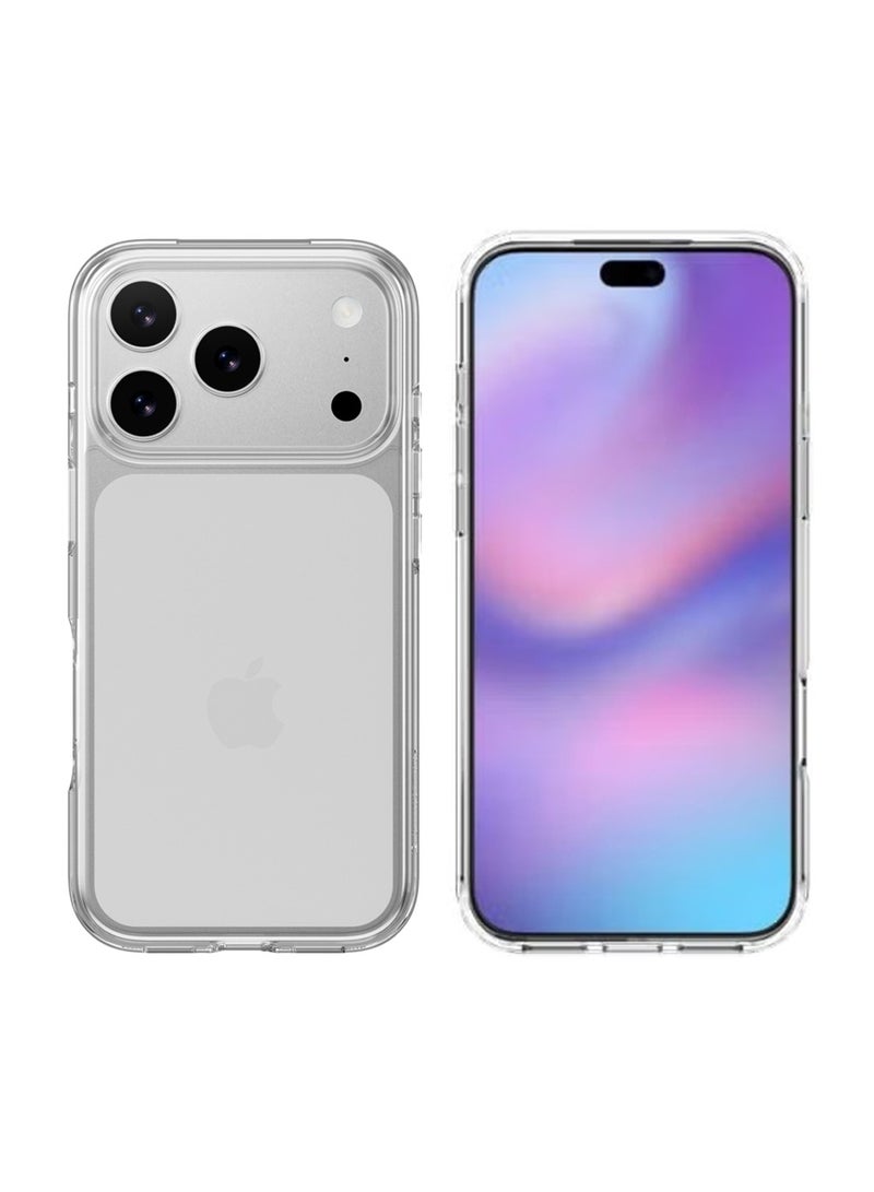 BlueFire Clear Magnetic Protective Case for iPhone 17 Pro – Original Transparent Cover with Wireless Charging Support, Anti-Yellowing Ultra Clear Silicone, Shock Absorption, Slim Flexible Fit to Showcase Phone Design – Crystal Clear Protection with MagSafe Compatibility and Scratch Resistance - Image 2