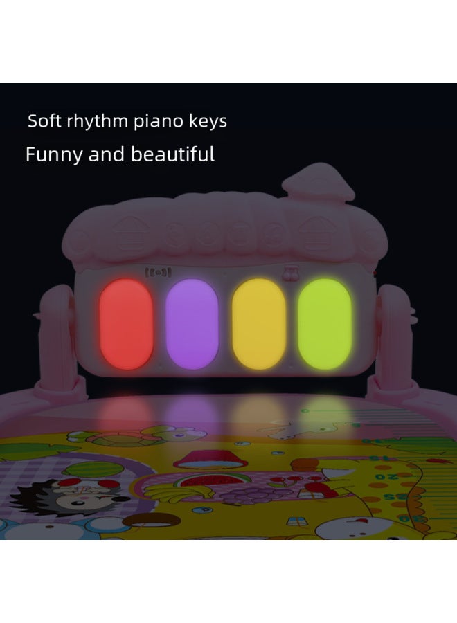 Pedal Piano Baby Fitness Rack 0-1 Year Old Baby Newborn Music Educational Toy Coax Baby Artifact - Image 2