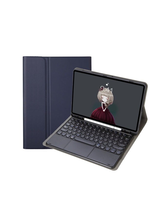 General - English Keyboard Case for Samsung Galaxy Tab S6 Lite 10.4 2020 Model SM-P610/P615, Detachable Wireless Keyboard with Touchpad, Slim PU Folio Case, Lightweight Stand - Image 1
