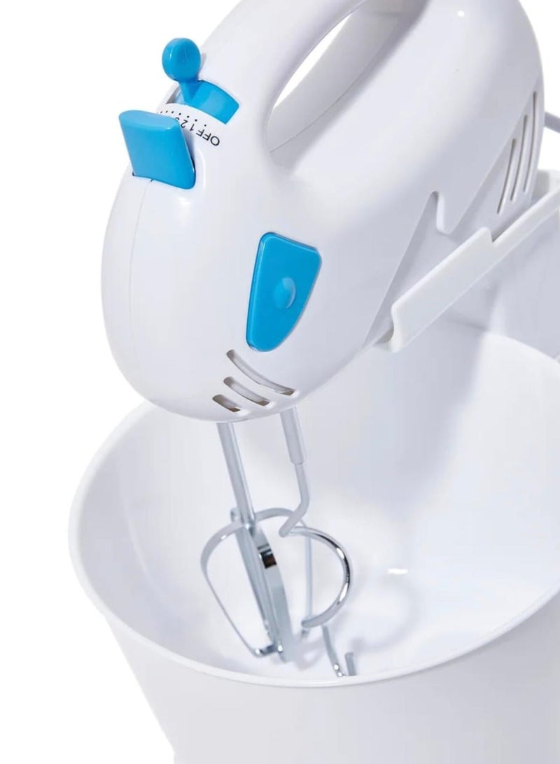 Stand Mixer 150W – Compact Electric Kitchen Mixer with 5-Speed Control & Mixing Bowl – Hand-Free Cake, Dough & Batter Mixer for Baking, Whipping & Kneading – Lightweight & Easy to Clean  - Image 2