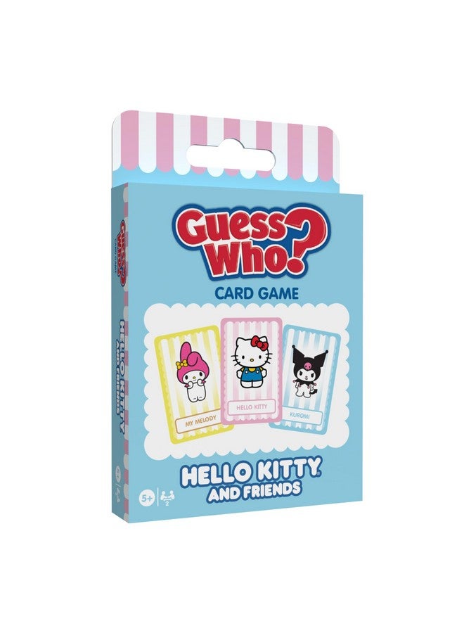 USAOPOLY Guess WHO? Card Game: Hello Kitty and Friends, Featuring 20 Characters, My Melody, Kuromi, Badtz-Maru and More, Family Friendly Deduction Game, Officially Licensed Merchandise & Collectible - Image 1