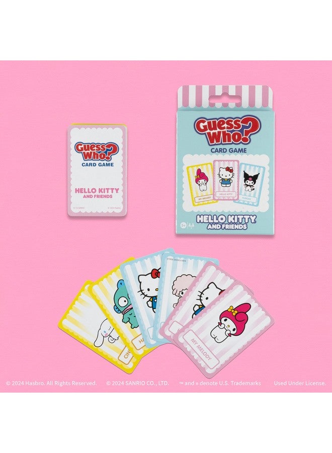 USAOPOLY Guess WHO? Card Game: Hello Kitty and Friends, Featuring 20 Characters, My Melody, Kuromi, Badtz-Maru and More, Family Friendly Deduction Game, Officially Licensed Merchandise & Collectible - Image 4