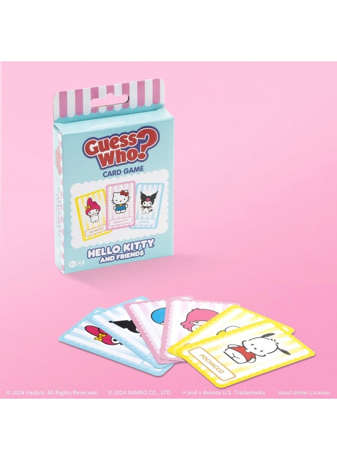 USAOPOLY Guess WHO? Card Game: Hello Kitty and Friends, Featuring 20 Characters, My Melody, Kuromi, Badtz-Maru and More, Family Friendly Deduction Game, Officially Licensed Merchandise & Collectible - Image 2