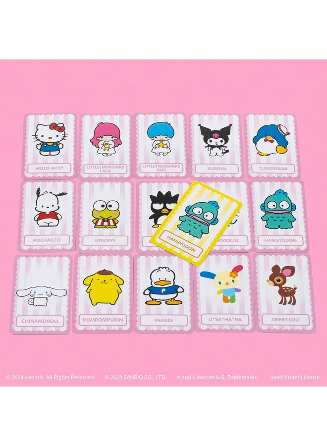 USAOPOLY Guess WHO? Card Game: Hello Kitty and Friends, Featuring 20 Characters, My Melody, Kuromi, Badtz-Maru and More, Family Friendly Deduction Game, Officially Licensed Merchandise & Collectible - Image 3