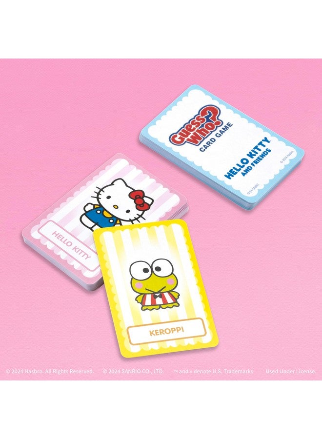 USAOPOLY Guess WHO? Card Game: Hello Kitty and Friends, Featuring 20 Characters, My Melody, Kuromi, Badtz-Maru and More, Family Friendly Deduction Game, Officially Licensed Merchandise & Collectible - Image 5