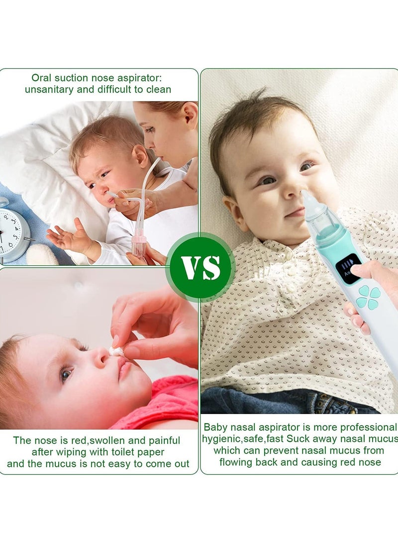 Kimaya Electric Silent Baby Nasal Aspirator Automatic Nose Cleaner With Silicone Nose Tips Music Soothing Function Rechargeable Portable Nasal Aspirators - Image 2