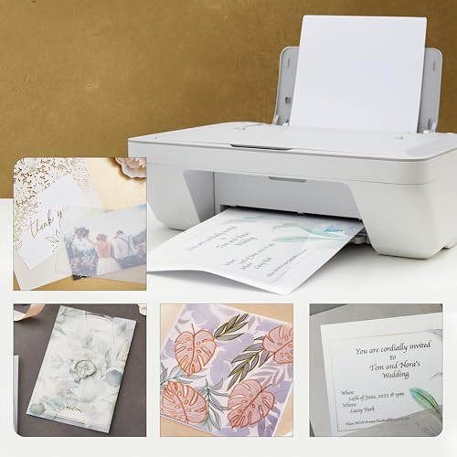 Paper Junkie Translucent Vellum Sheets - 100 Sheets, 12 x 12 in, White - 93gsm/63lb Tracing Paper for Drawing & Invitation Paper - Transparent Craft Overlays - Image 5