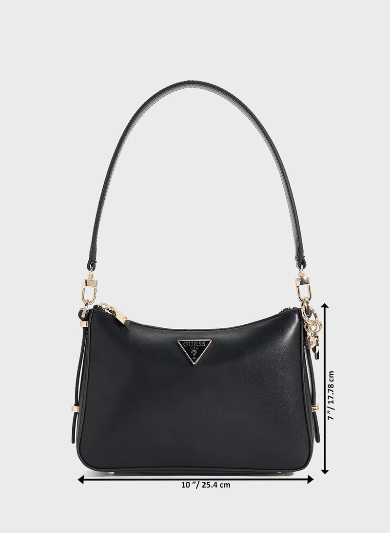 جس Daryna Top Zip Shoulder Bag