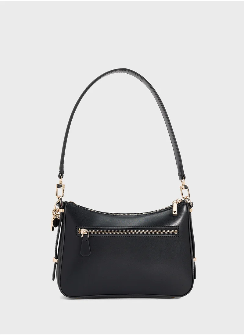 جس Daryna Top Zip Shoulder Bag